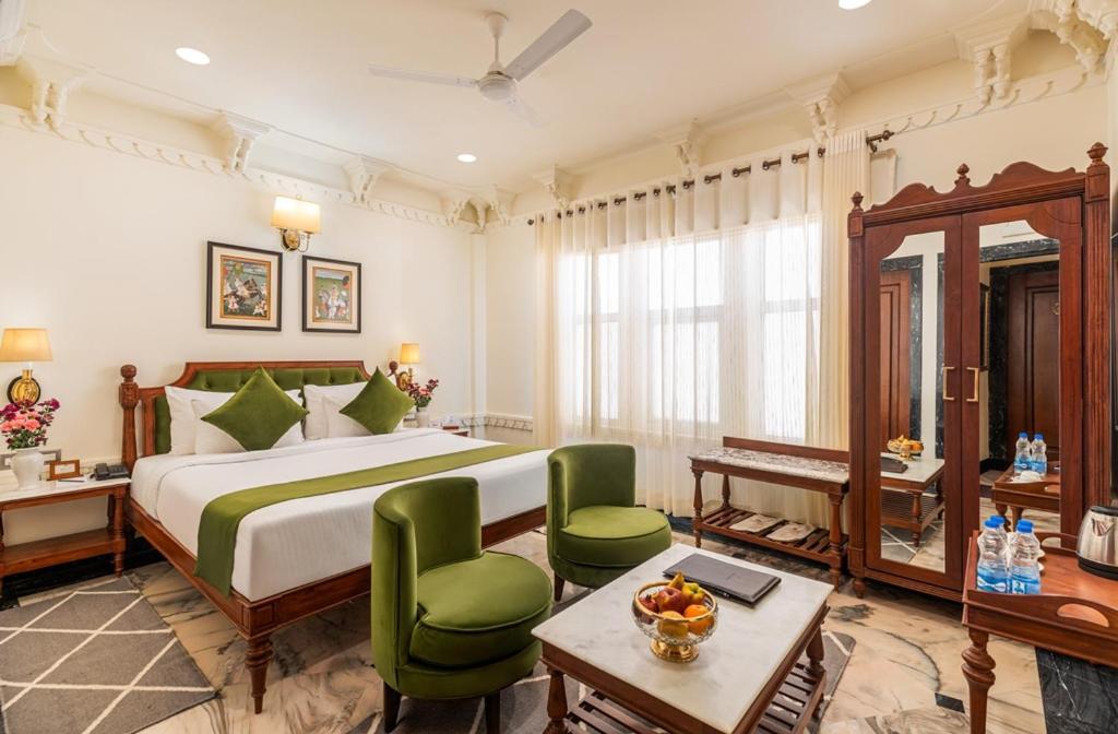 Chunda Haveli Hotel Udaipur Eksteriør billede